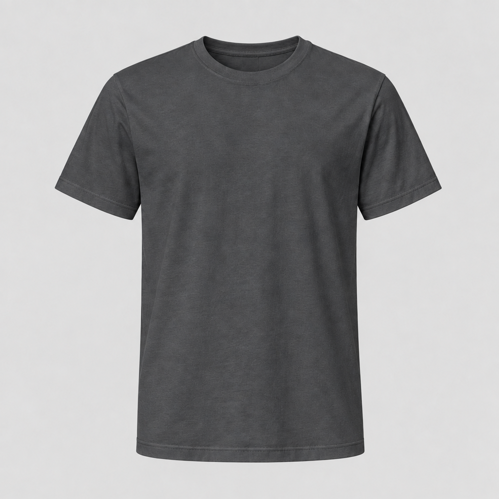 Gray T-shirt mockup